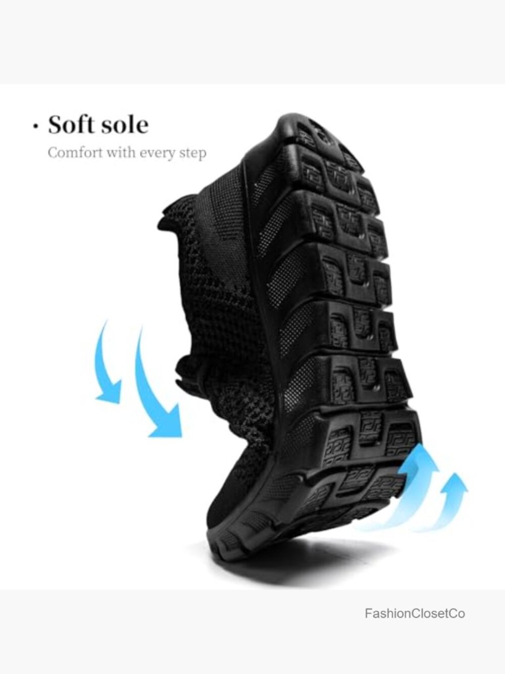 Breathable Mesh Walking Shoes Lightweight Athletic Sneakers Lace Up Daily - Picture 6 of 7